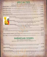 Palermo's Italian And Greek menu