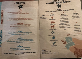 Britos menu