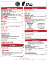 The Bull Pen Restaurant Sports Bar menu