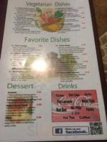 Las Fuentes Mexican menu