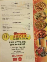 Shola Kabob N Curry food