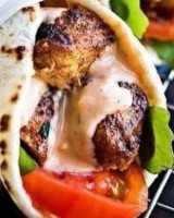 Mediterranean Wraps food