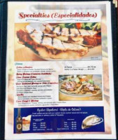 El Camaron Pelao menu