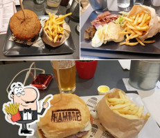 Hambre Burger food