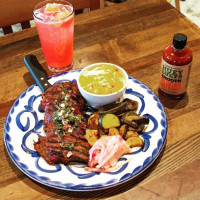 Huey Luey's Mexican Kitchen Margarita food