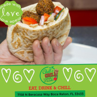 Chill Grill Pita Boca food