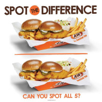 A&W Restaurant food