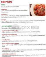 Sbarro menu