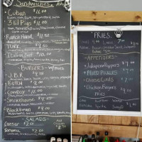 Twisted Bine Beer Co. menu