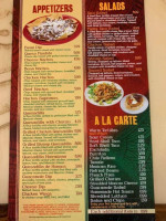 Tlaquepaque menu