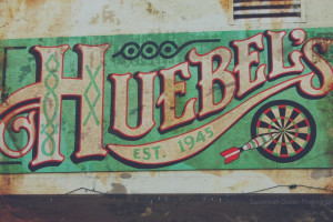 Huebel's Bier Garden outside