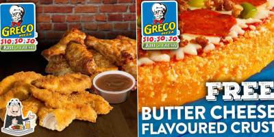 Greco Pizza Xpress food