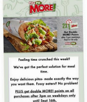 Pita Pit food