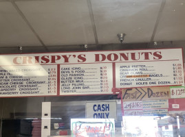 Crispy's Donuts food