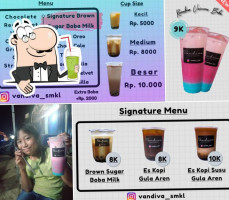 Vandiva Kuliner Boba Tea Smkl food