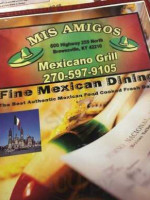 Mis Amigos Mexican Grill menu