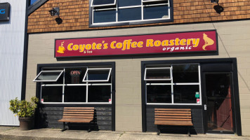 Coyotes Coffee Roastery outside