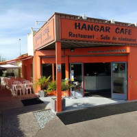 Le Hangar Cafe outside