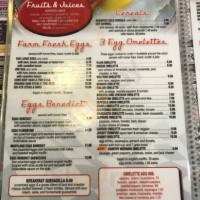 Florham Park Diner menu