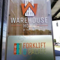 Forklift And Palate outside