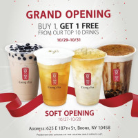 Gong Cha Frisco food