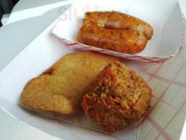 Billy's Boudin Cracklins food