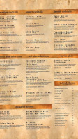 Aurora Bar & Grill at Copper River Inn menu