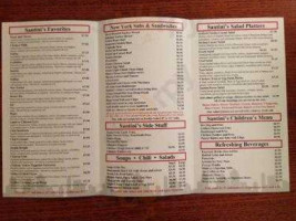 Santini's New York Style Deli menu