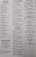 4th Street Pub menu