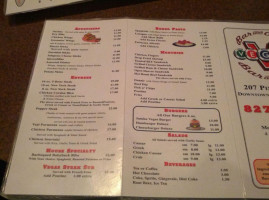 Vegas Grill menu