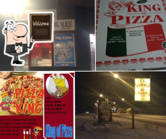 King Of Pizza inside