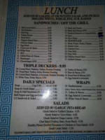 Yianni's Deli menu