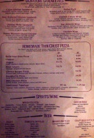 Bob Mccullough's Pub Grill menu