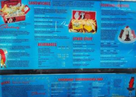 Superdawg Drive In menu