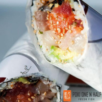 Poke One N Half food