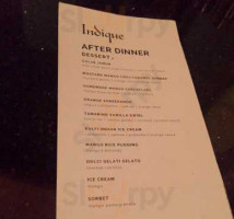 Indique menu