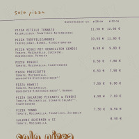 Gorilla - Pizza E Piu menu