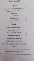 Trattoria Ometto menu