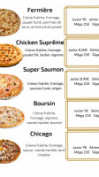 Delice Pizza menu