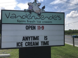 Vanderwende Ice Cream food