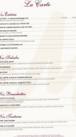 Moulin à Café menu