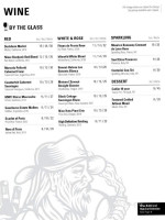 The River Merchant menu