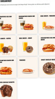 Burger King menu