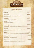 Da Marcello menu