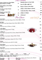 Mel'rose menu