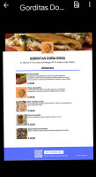 Gorditas Doña Rosa menu