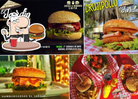 El Jardin Hamburguesas Y Alitas food