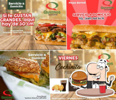 Quiznos Sub Plaza Boreal food