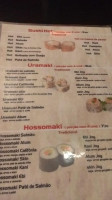 Sushi Ya menu