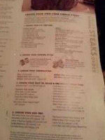 Outback Steakhouse menu